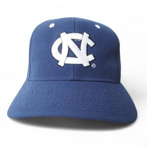 Zephyr GRAF-X DH Vintage 90s Carolina Tar Heels Navy / White Fitted Hat 7